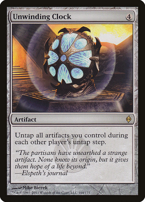 Unwinding Clock [New Phyrexia], MTG Single - Gamers Grove