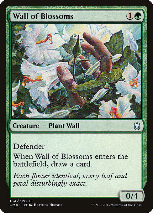 Wall of Blossoms [Commander Anthology], MTG Single - Gamers Grove