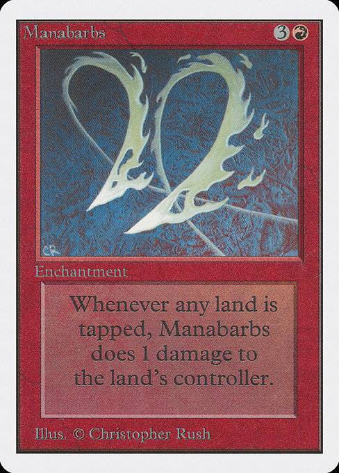 Manabarbs [Unlimited Edition], MTG Single - Gamers Grove