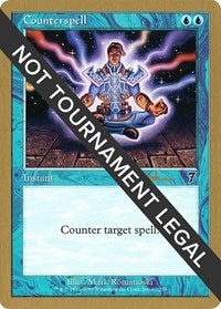 Counterspell - 2001 Antoine Ruel (7ED) [World Championship Decks 2001]