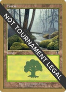 Forest (328) - 2001 Jan Tomcani (7ED) [World Championship Decks 2001]