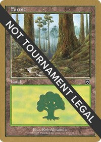 Forest (349) - 2001 Jan Tomcani (MMQ) [World Championship Decks 2001]