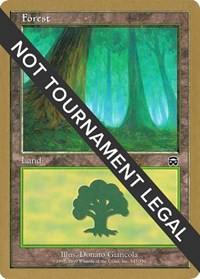 Forest (347) - 2001 Jan Tomcani (MMQ) [World Championship Decks 2001]