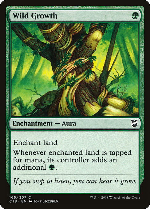 Wild Growth [Commander 2018], MTG Single - Gamers Grove