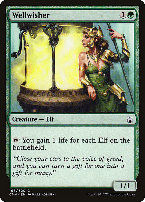 Wellwisher [Commander Anthology], MTG Single - Gamers Grove