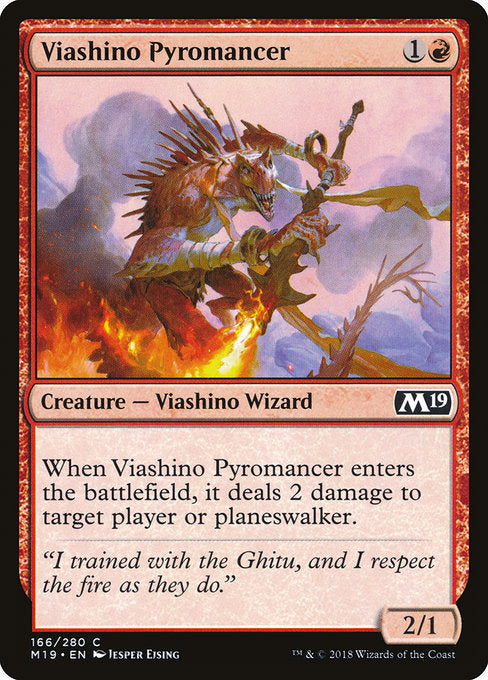 Viashino Pyromancer [Core Set 2019]