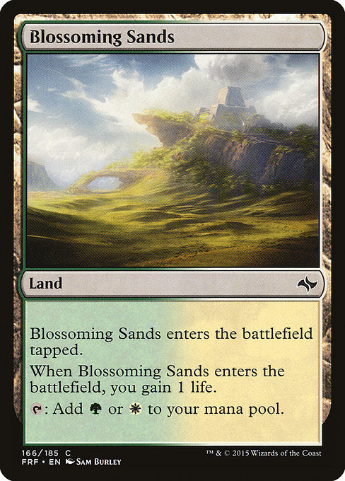 Blossoming Sands [Fate Reforged], MTG Single - Gamers Grove