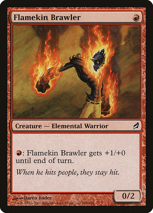 Flamekin Brawler [Lorwyn], MTG Single - Gamers Grove