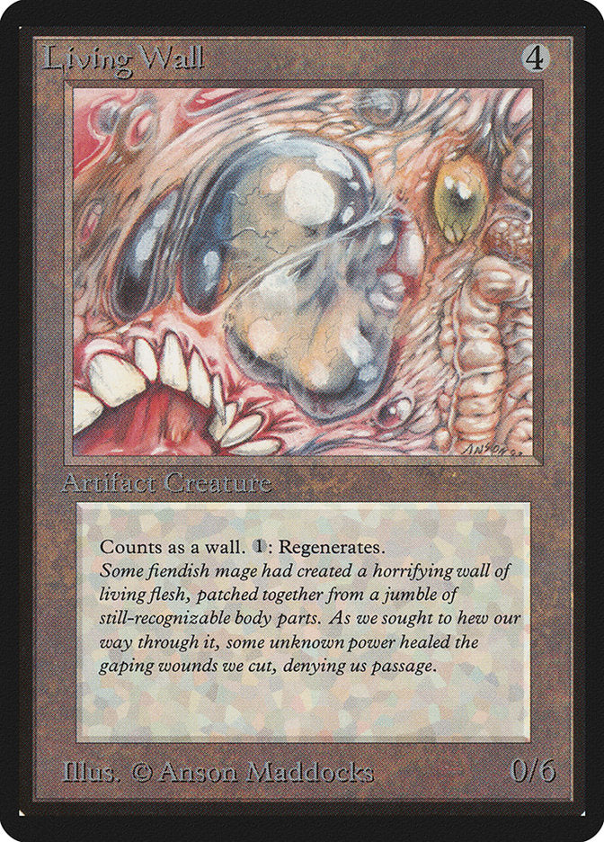 Living Wall [Limited Edition Beta], MTG Single - Gamers Grove