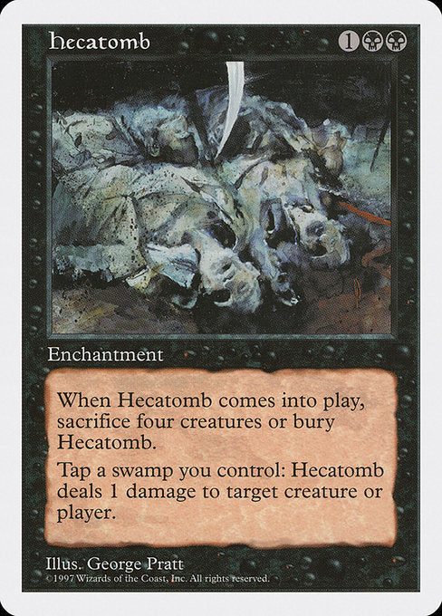 Hecatomb [Fifth Edition], MTG Single - Gamers Grove