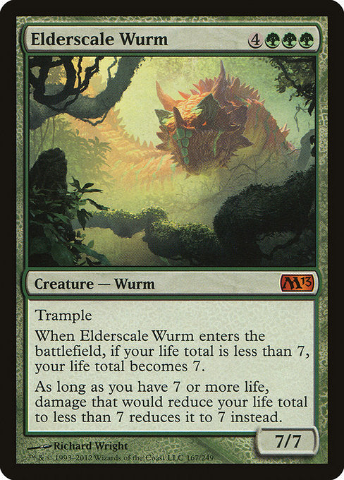 Elderscale Wurm [Magic 2013], MTG Single - Gamers Grove