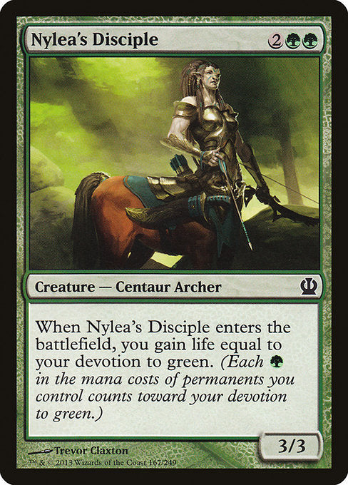 Nylea's Disciple [Theros], MTG Single - Gamers Grove