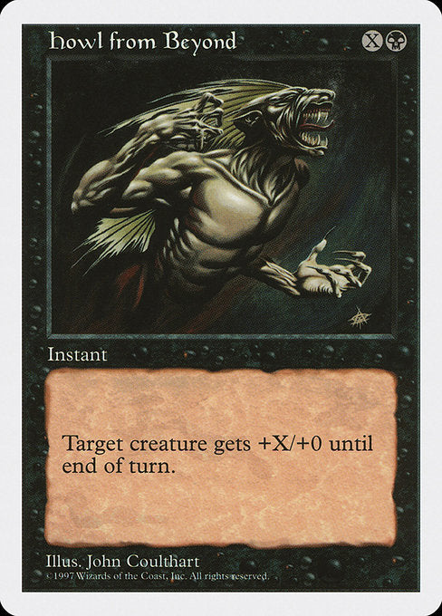 Howl from Beyond [Fifth Edition], MTG Single - Gamers Grove