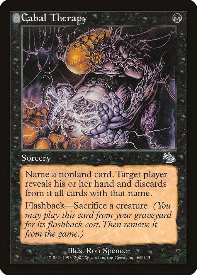 Cabal Therapy [Judgment], MTG Single - Gamers Grove