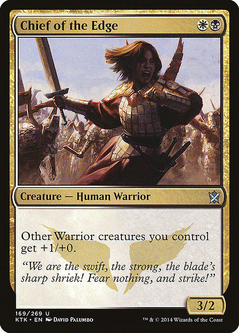 Chief of the Edge [Khans of Tarkir], MTG Single - Gamers Grove