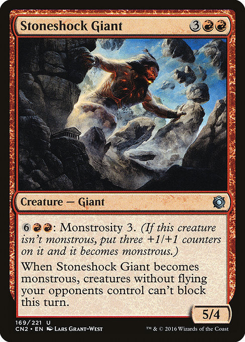 Stoneshock Giant [Conspiracy: Take the Crown], MTG Single - Gamers Grove