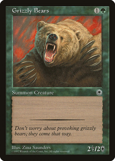 Grizzly Bears [Portal], MTG Single - Gamers Grove