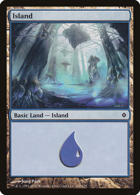 Island [New Phyrexia], MTG Single - Gamers Grove
