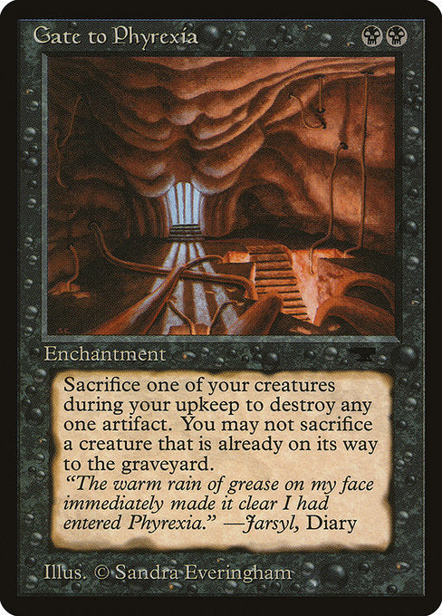 Gate to Phyrexia [Antiquities], MTG Single - Gamers Grove