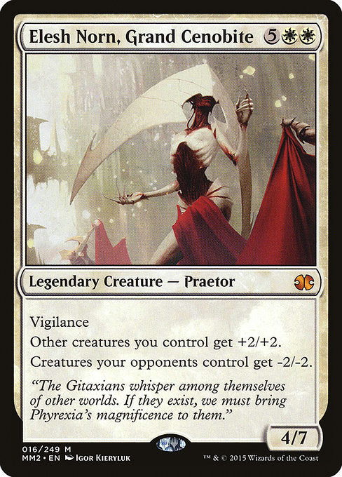 Elesh Norn, Grand Cenobite [Modern Masters 2015], MTG Single - Gamers Grove