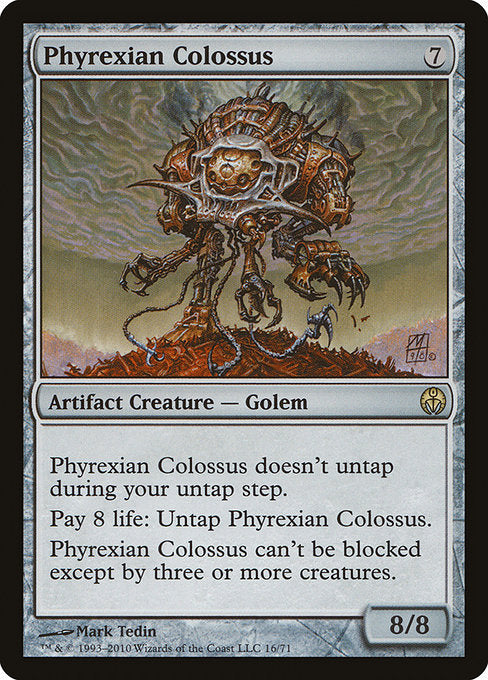 Phyrexian Colossus [Duel Decks: Phyrexia vs. the Coalition], MTG Single - Gamers Grove