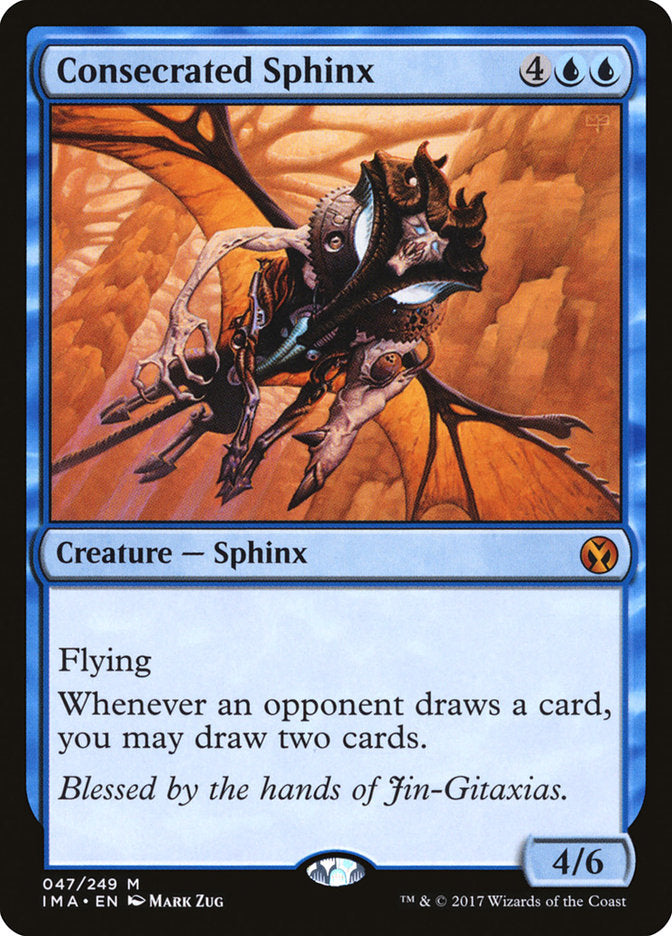 Consecrated Sphinx [Iconic Masters], MTG Single - Gamers Grove