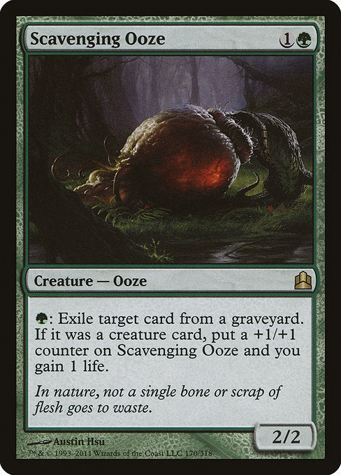 Scavenging Ooze [Commander 2011], MTG Single - Gamers Grove