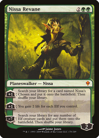 Nissa Revane [Zendikar], MTG Single - Gamers Grove