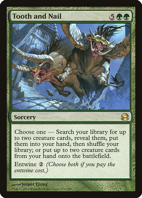Tooth and Nail [Modern Masters], MTG Single - Gamers Grove