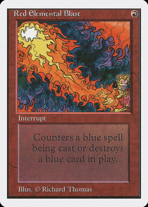 Red Elemental Blast [Unlimited Edition], MTG Single - Gamers Grove