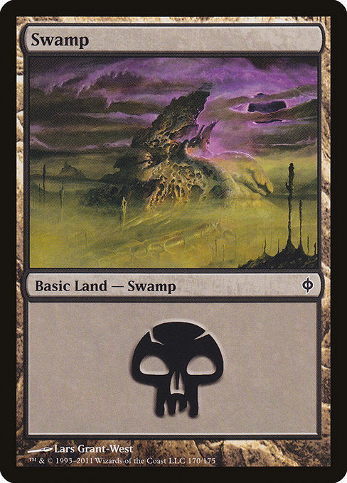 Swamp [New Phyrexia], MTG Single - Gamers Grove