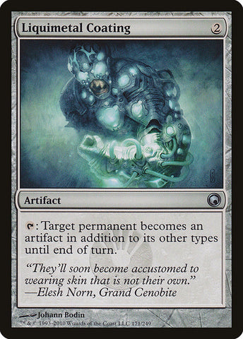 Liquimetal Coating [Scars of Mirrodin], MTG Single - Gamers Grove