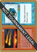 Fire // Ice - 2002 Brian Kibler (APC) [World Championship Decks 2002]