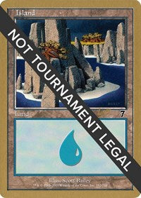 Island (332) - 2002 Raphael Levy (7ED) [World Championship Decks]