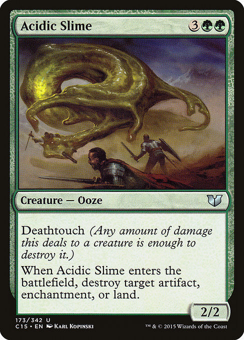 Acidic Slime [Commander 2015], MTG Single - Gamers Grove