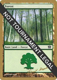 Forest (350) - 2003 Dave Humpherys (8ED) [World Championship Decks]