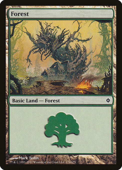 Forest [New Phyrexia], MTG Single - Gamers Grove