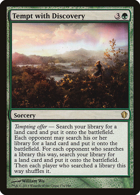 Tempt with Discovery [Commander 2013], MTG Single - Gamers Grove
