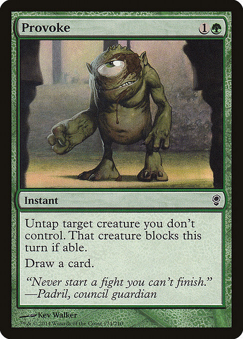 Provoke [Conspiracy], MTG Single - Gamers Grove