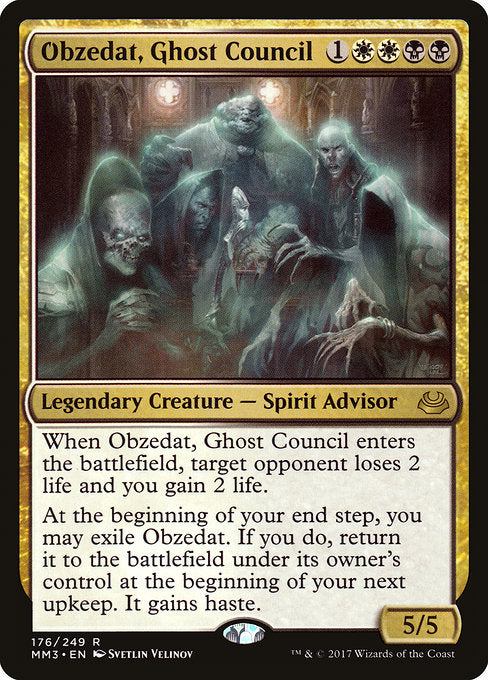 Obzedat, Ghost Council [Modern Masters 2017], MTG Single - Gamers Grove