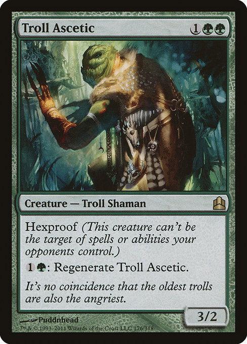 Troll Ascetic [Commander 2011], MTG Single - Gamers Grove