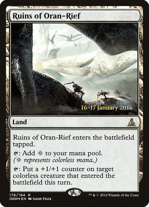Ruins of Oran-Rief [Oath of the Gatewatch Promos], MTG Single - Gamers Grove