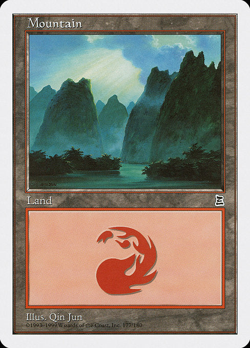 Mountain [Portal Three Kingdoms], MTG Single - Gamers Grove