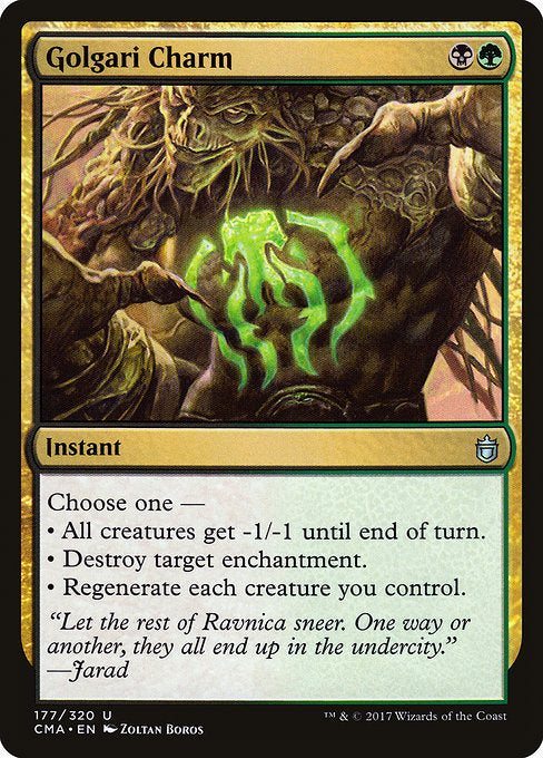 Golgari Charm [Commander Anthology], MTG Single - Gamers Grove