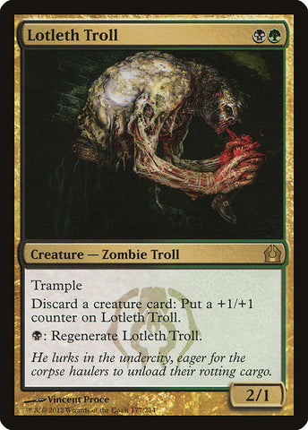 Lotleth Troll [Return to Ravnica], MTG Single - Gamers Grove