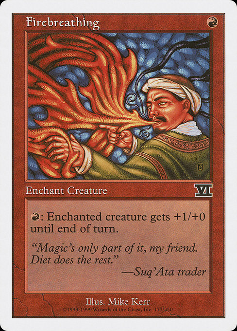Firebreathing [Classic Sixth Edition], MTG Single - Gamers Grove