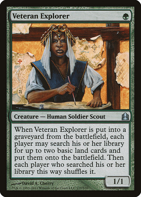 Veteran Explorer [Commander 2011], MTG Single - Gamers Grove