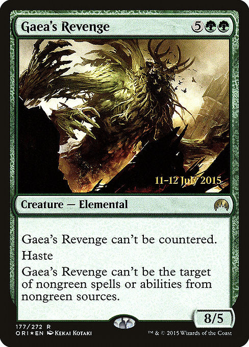 Gaea's Revenge [Magic Origins Promos], MTG Single - Gamers Grove