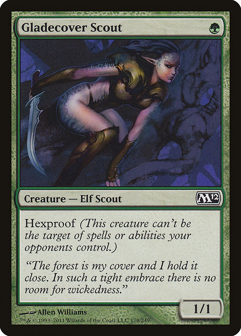 Gladecover Scout [Magic 2012], MTG Single - Gamers Grove