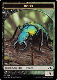 Saproling // Insect [GRN Guild Kit Tokens]